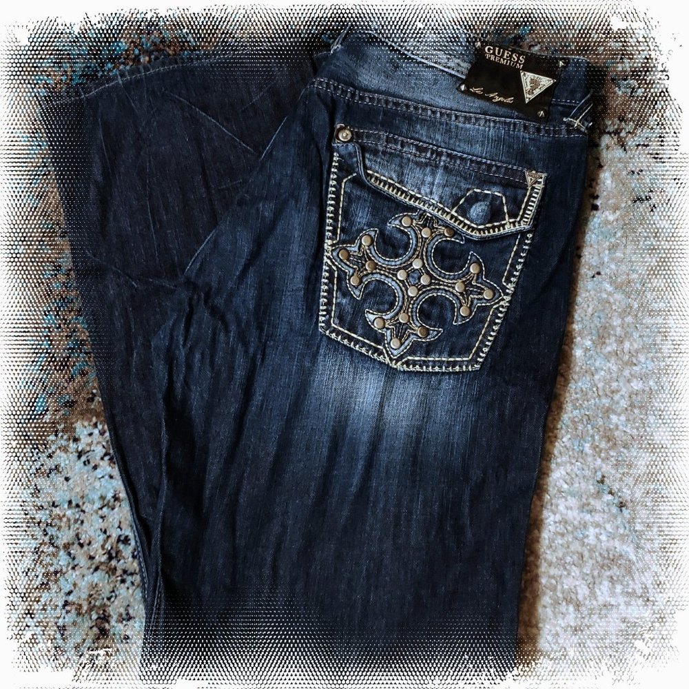 Guess Los Angeles Premium 36x32 Falcon Slim Boot